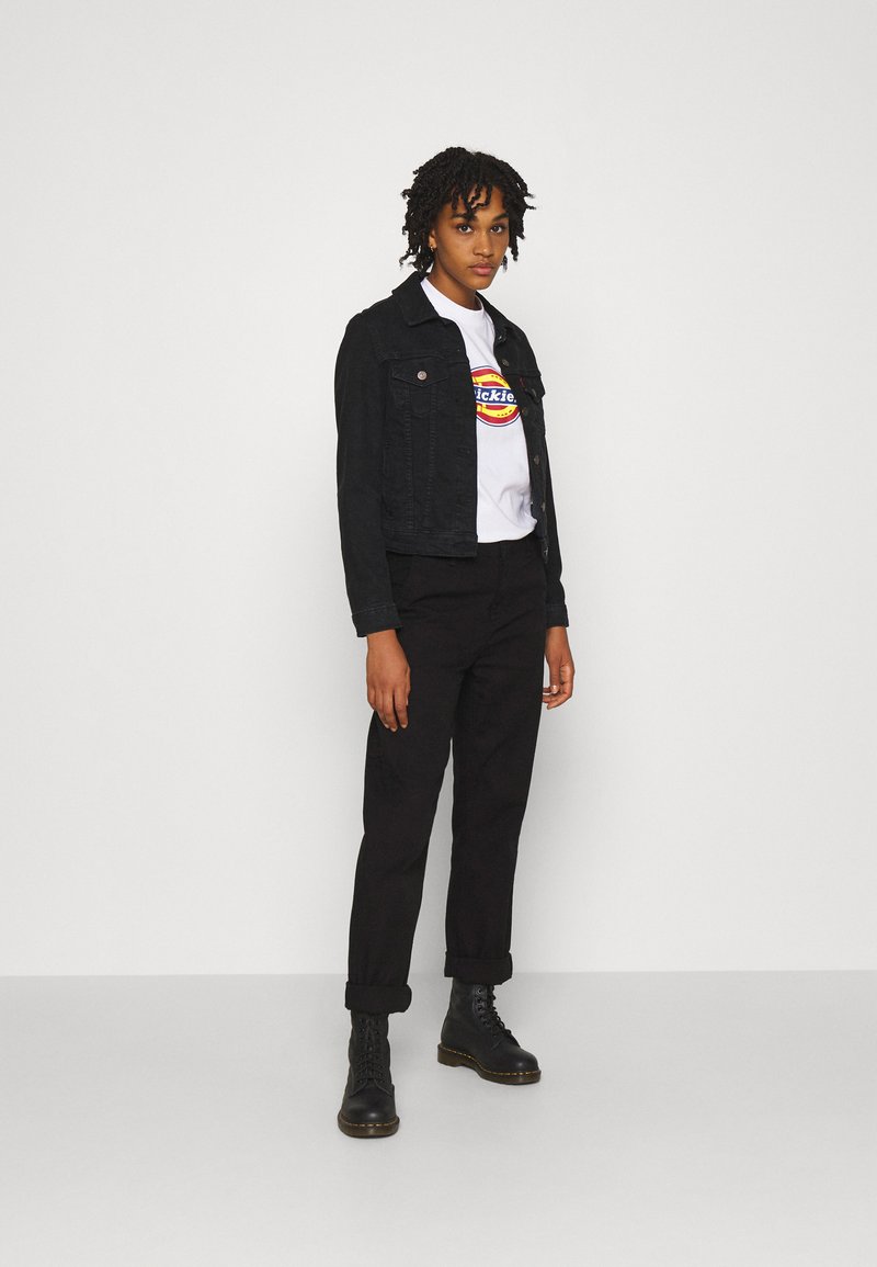 Dickies ICON LOGO TEE - Triko s potiskem - white
