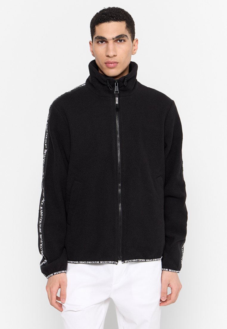 Versace Jeans Couture Fleecejas zwart