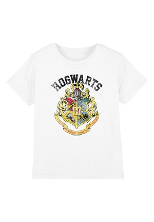 Cotton Soul, HARRY POTTER HOGWARTS CREST UNISEX - Print T-shirt - white