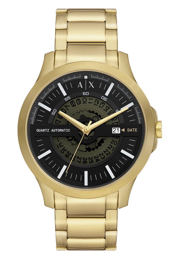 Armani Exchange HAND DATE - 46MM - Klocka - stainless steel gold