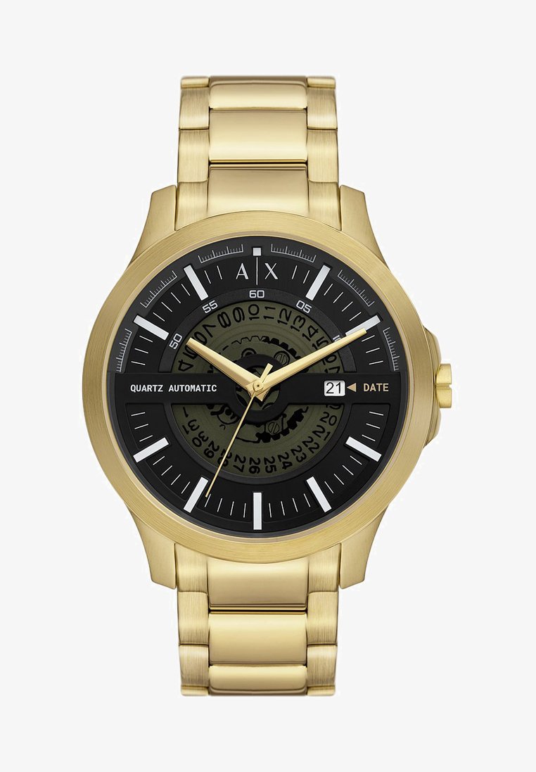 Armani Exchange HAND DATE - 46MM - Klocka - stainless steel gold
