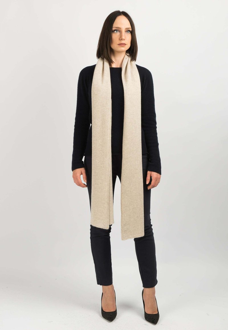 Dalle Piane Cashmere Sjal / Tørklæder - beige