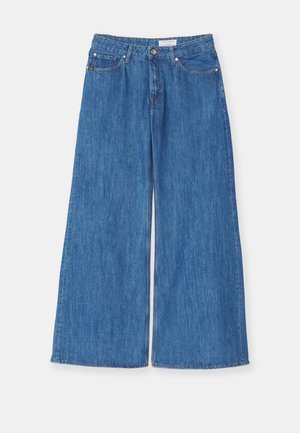 KINNE - Wide Leg - medium blue