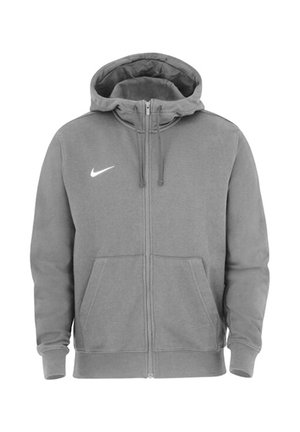 CON CAPPUCCIO FULL FRENCH - Zip-up sweatshirt - grigio