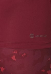 adidas Performance TECHFIT - Camiseta básica - shadow red/white