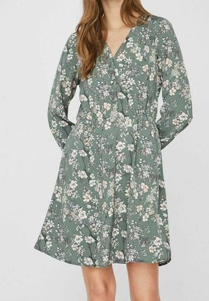 Jurk - mottled green