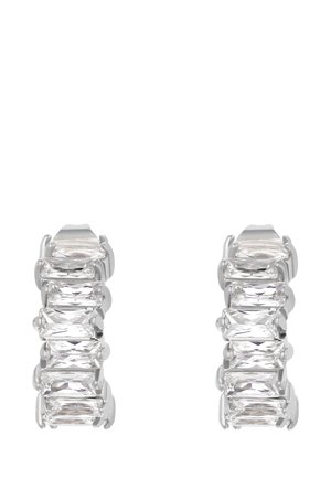 MIT STEIN CREOLE DARIAN - Boucles d'oreilles - silberfarben poliert