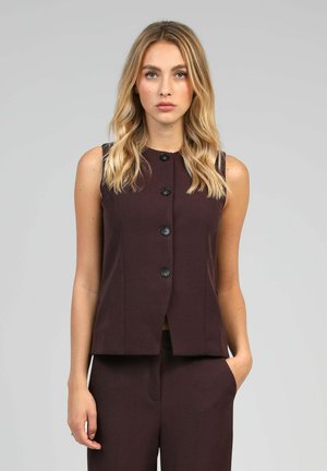 Veste sans manches - wine