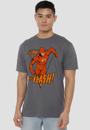 Cotton Soul, DC FLASH WHIRLWIND - Print T-shirt - anthracite