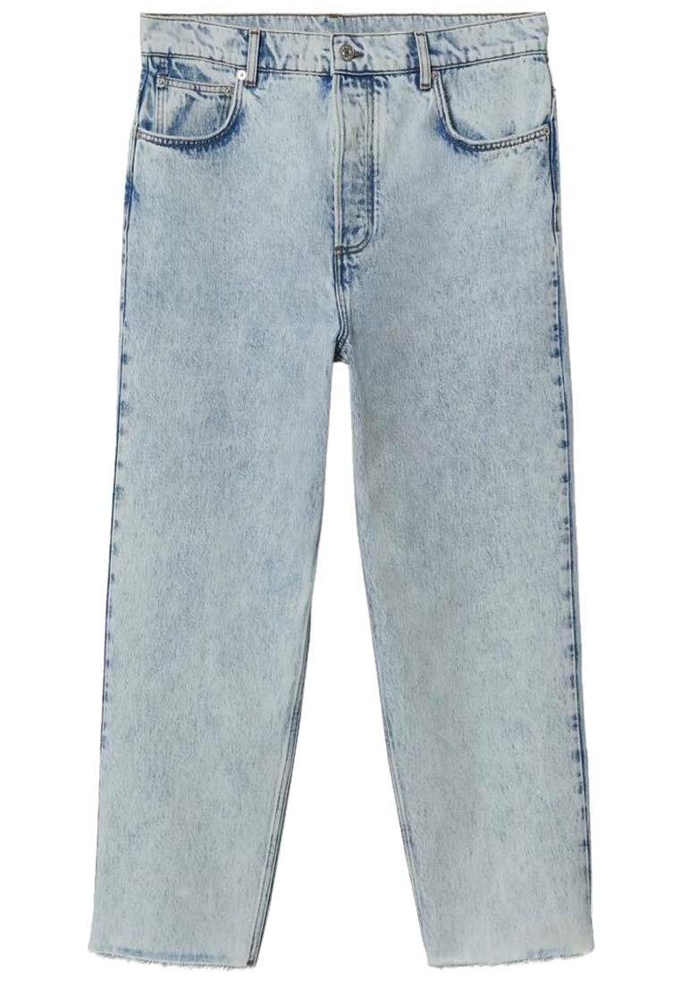 Mango Vaqueros rectos - bleach-blau/azul - Zalando.es