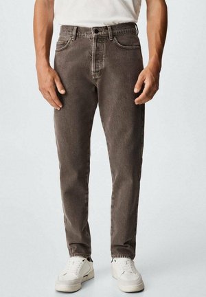 Straight leg -farkut - brown