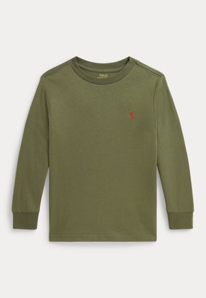 Polo Ralph Lauren, COTTON JERSEY LONG-SLEEVE TEE 2-6Y - Langærmet T-shirt - cruise olive