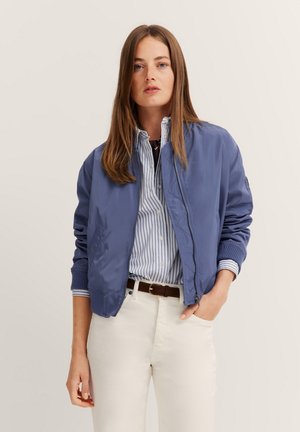 bugatti Bomber Jacket - blaugrau