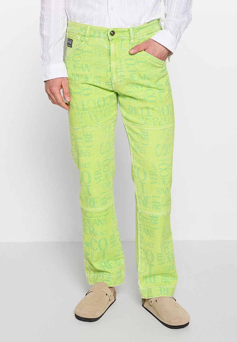 Versace Jeans Couture Straight leg jeans groen