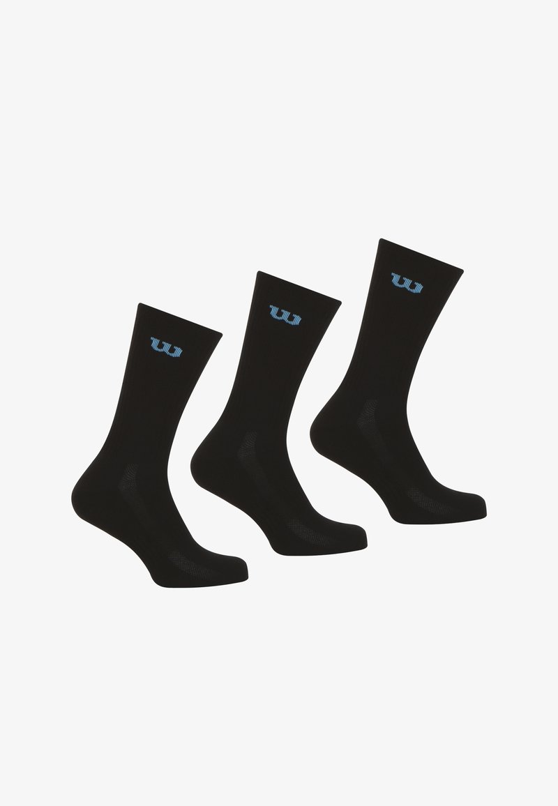 Wilson 3 PACK - Chaussettes de sport - noir