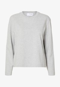 Unselected, light grey melange