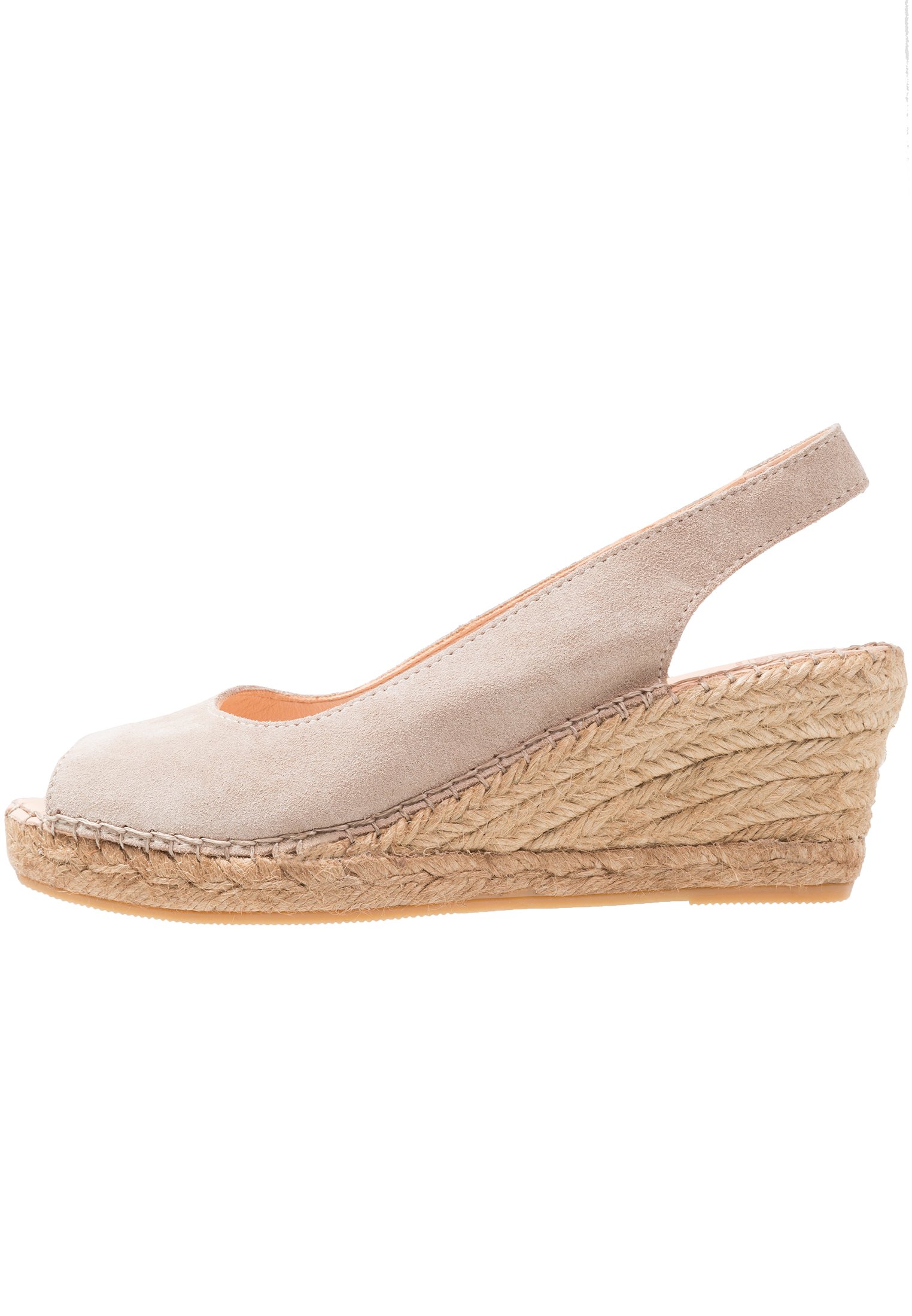 Fred de la Bretoniere Sandalen met sleehak - sand/beige - Zalando.nl