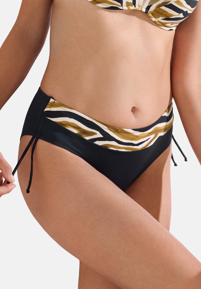 Lisca CÔTÉS RÉGLABLES TANZANIA - Bas de bikini - noir