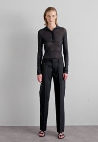 Filippa K BOOTCUT TROUSERS - Trousers - black