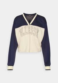 Ellesse MAYA CROP - Pikkade varrukatega topp - dark grey
