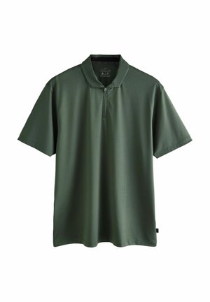 TEXTURED GOLF - REGULAR FIT - Polokošeľa - khaki green
