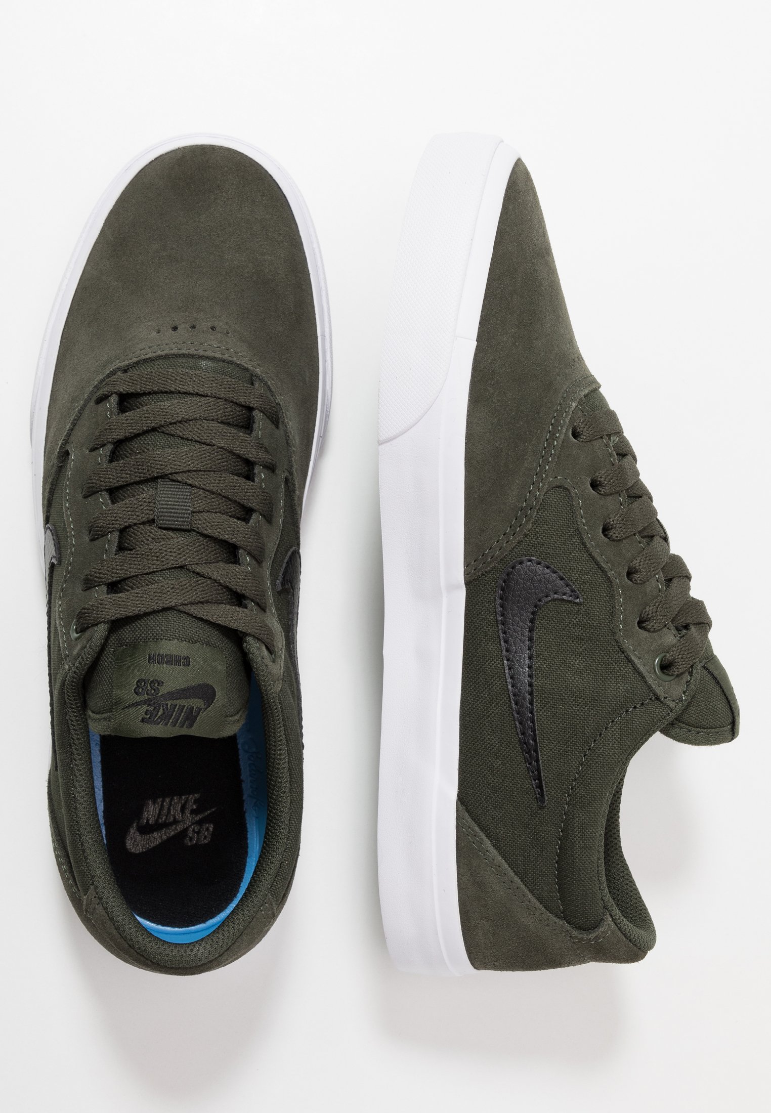 Nike SB NIKE CHRON - Trainers - sequoia 