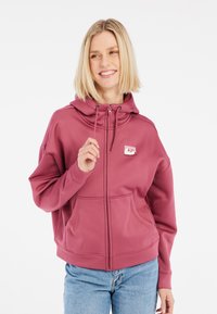 Protest PRTTEAM - Jersey con capucha - rose dust