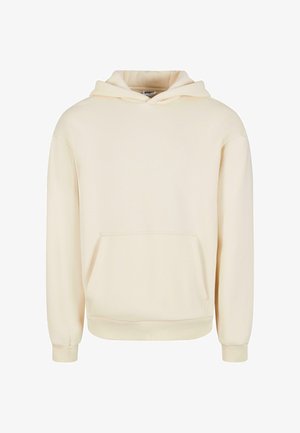 Hoodie värviga koorevärv, mis on valmistatud pehmest materjalist. Omab ees kangaroo-taskut, nööridega kapuutsi ning soonikkoes varrukaid ja serva.