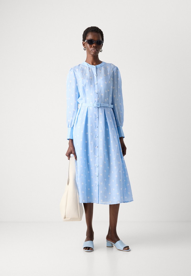Marc Cain Shirt dress - brilliant blue/blue - Zalando