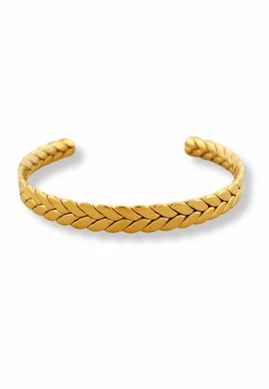 ByNouck BRAIDED BANGLE - Armband - gold coloured