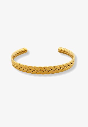ByNouck BRAIDED BANGLE - Armband - gold coloured