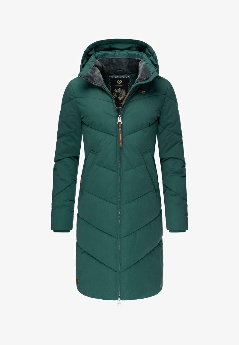 Ragwear REBELKA - Talvemantel - dark green