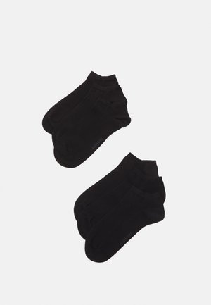 Björn Borg ESSENTIAL STEPS SOLID UNISEX 6 PACK - Zoknik - black