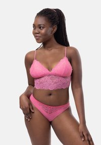 DORINA - MILO AND BOTTOM SET - Triangel BH - pink pink Miniatuurafbeelding 1