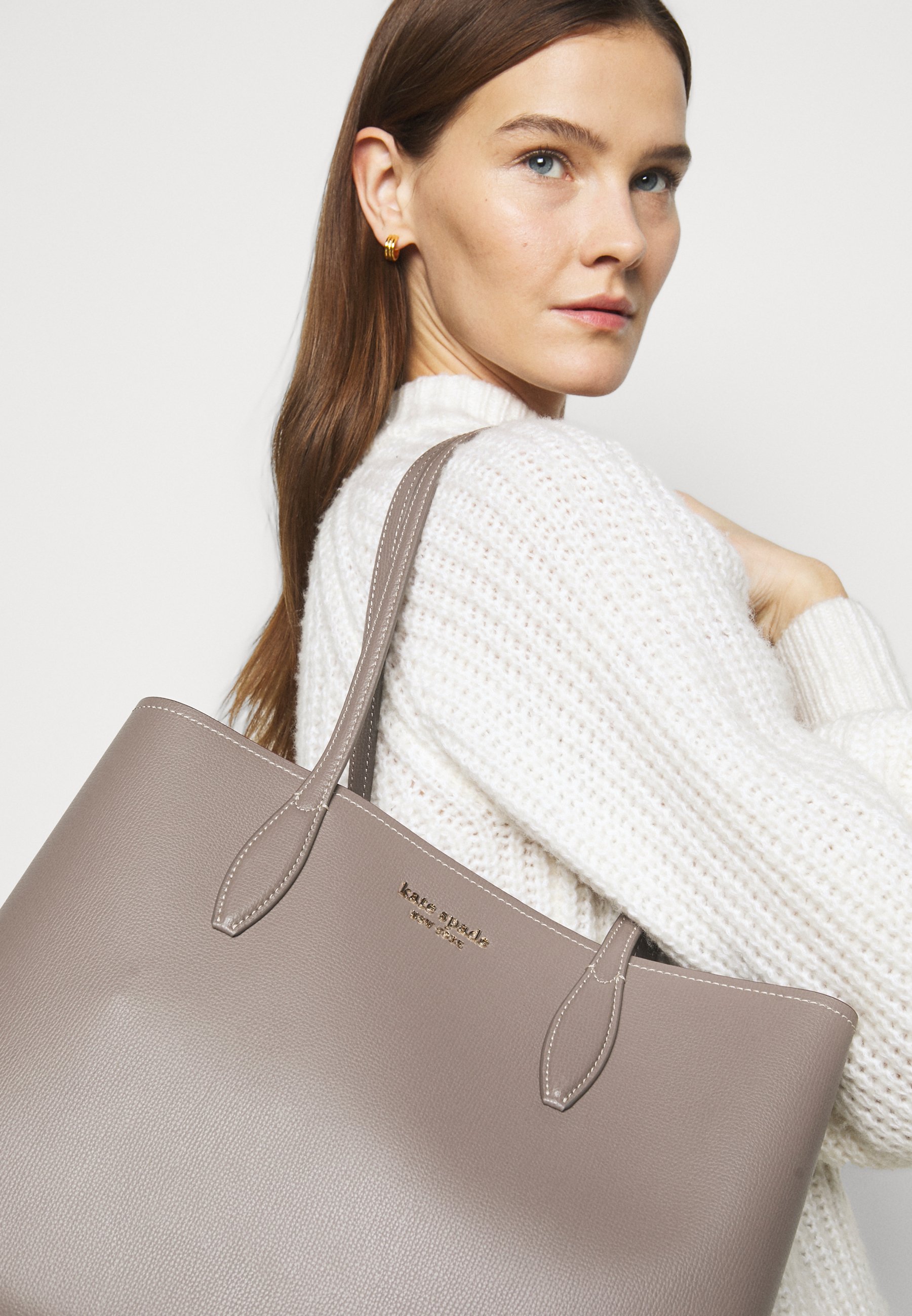 grey purse kate spade