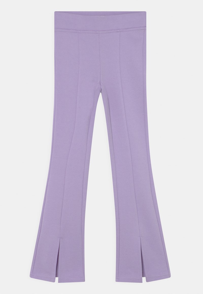 Kids ONLY KOGPAIGE SLIT PANT - Stoffhose - purple rose/flieder - Zalando.at