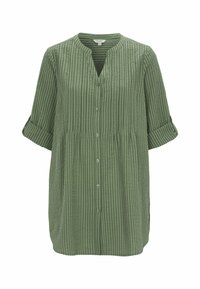 Cellbes of Sweden IN SEERSUCKER - Tunic - khaki green striped
