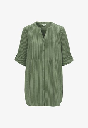 Cellbes of Sweden IN SEERSUCKER - Tuniek - khaki green striped