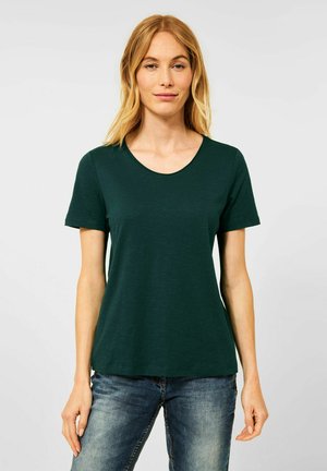 IN UNIFARBE - Basic T-shirt - grün