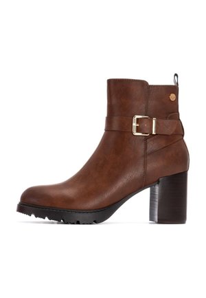 Stivaletti texani / biker - camel