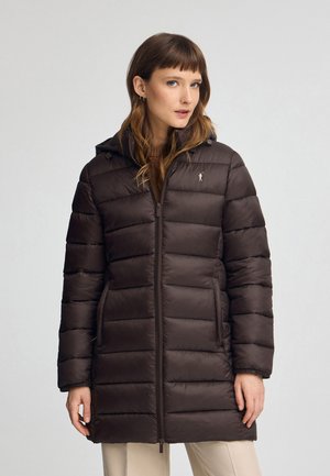 ULTRALIGHT HOODED LS RF HC SALIMA - Vinterfrakke - chocolate