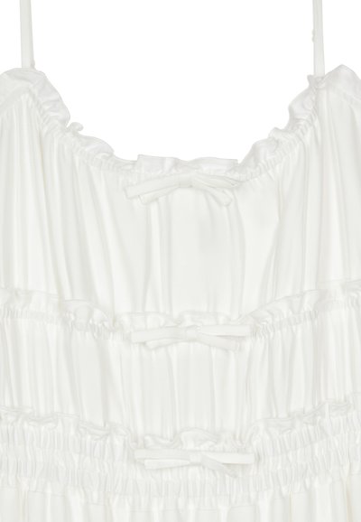 The Kooples AVEC NŒUDS - Robe longue - white