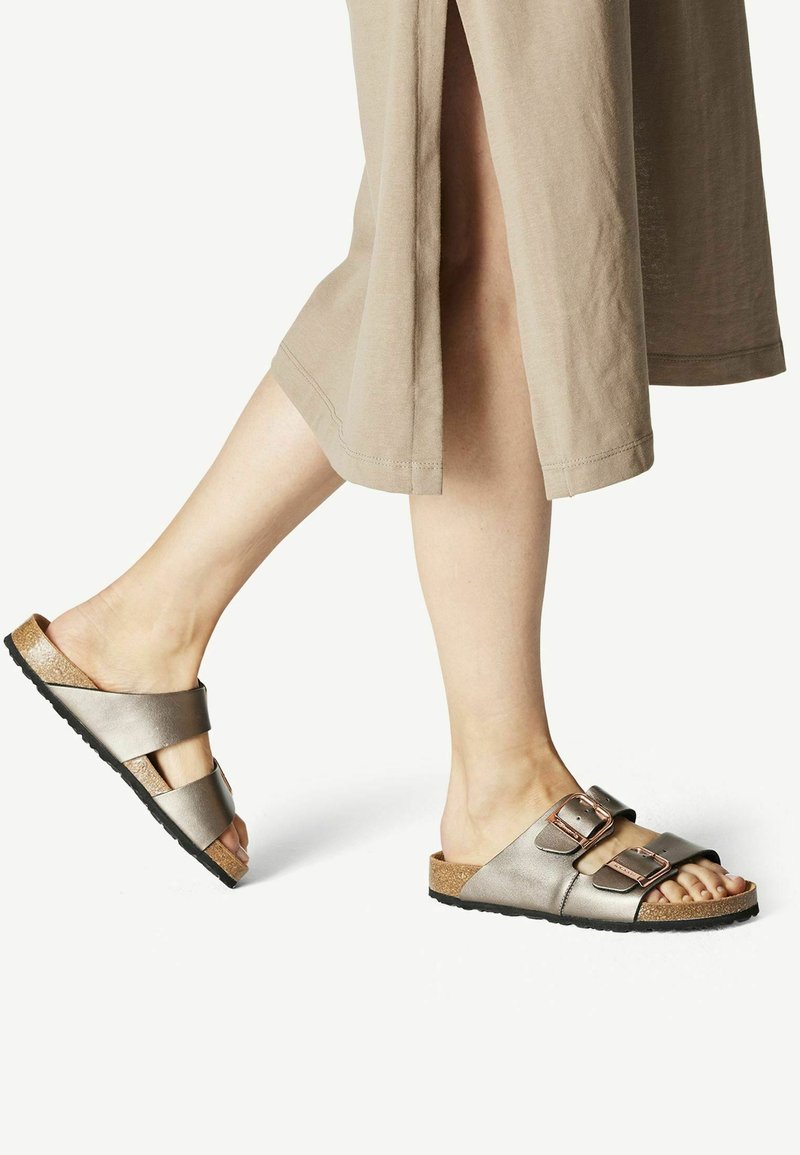 Tamaris Mules - anthracite