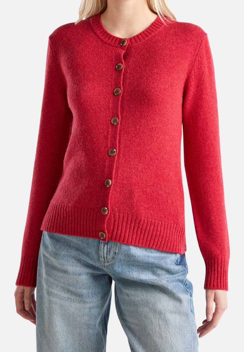 United Colors of Benetton Chaqueta de punto - red