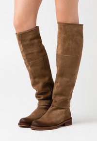 Felmini Overknees - taupe
