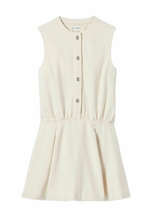Vestido vaquero - denim ecru