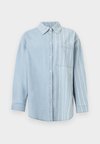 NMKATRI OVERSIZED SHIRT - Užsagstoma palaidinė - medium blue denim