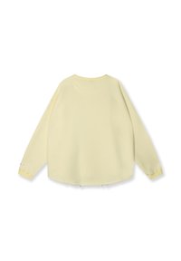 10DAYS RAW EDGE - Felpa - pastel yellow