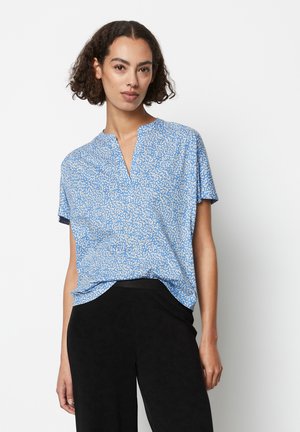 Marc O'Polo, SHORT SLEEVE - Blouse - multi shiny sky