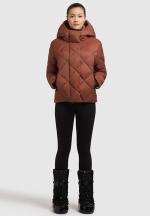 LILIAN - Téli dzseki - russet brown